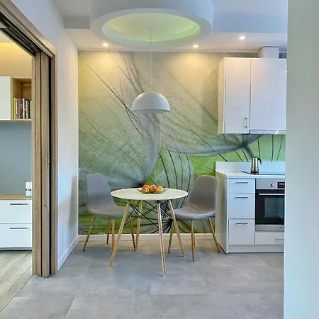 Capital Towers - Apartament Green W Centrum Miasta Z Widokiem Na Rzeke I Park * Ряшів