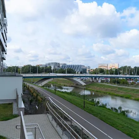 Апартаменти Capital Towers - Apartament Green W Centrum Miasta Z Widokiem Na Rzeke I Park